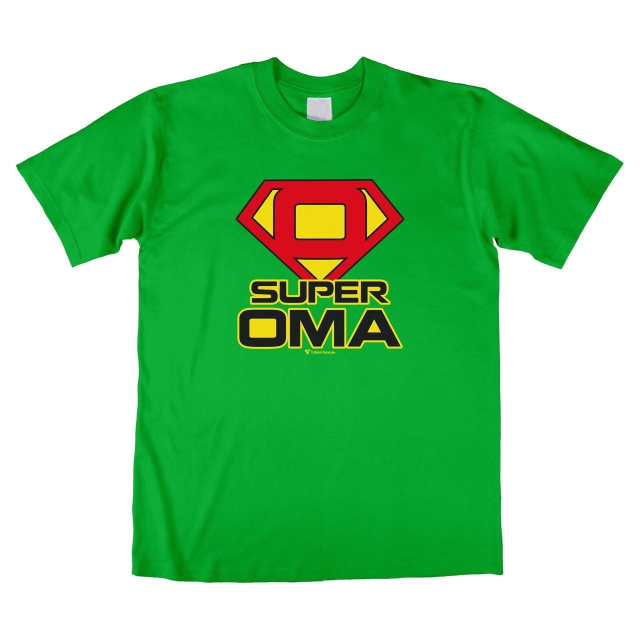 Super Oma Unisex T-Shirt grün Medium