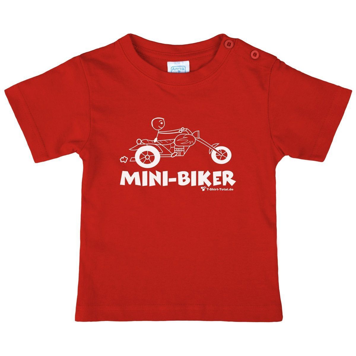 Mini Biker Kinder T-Shirt rot 80 / 86
