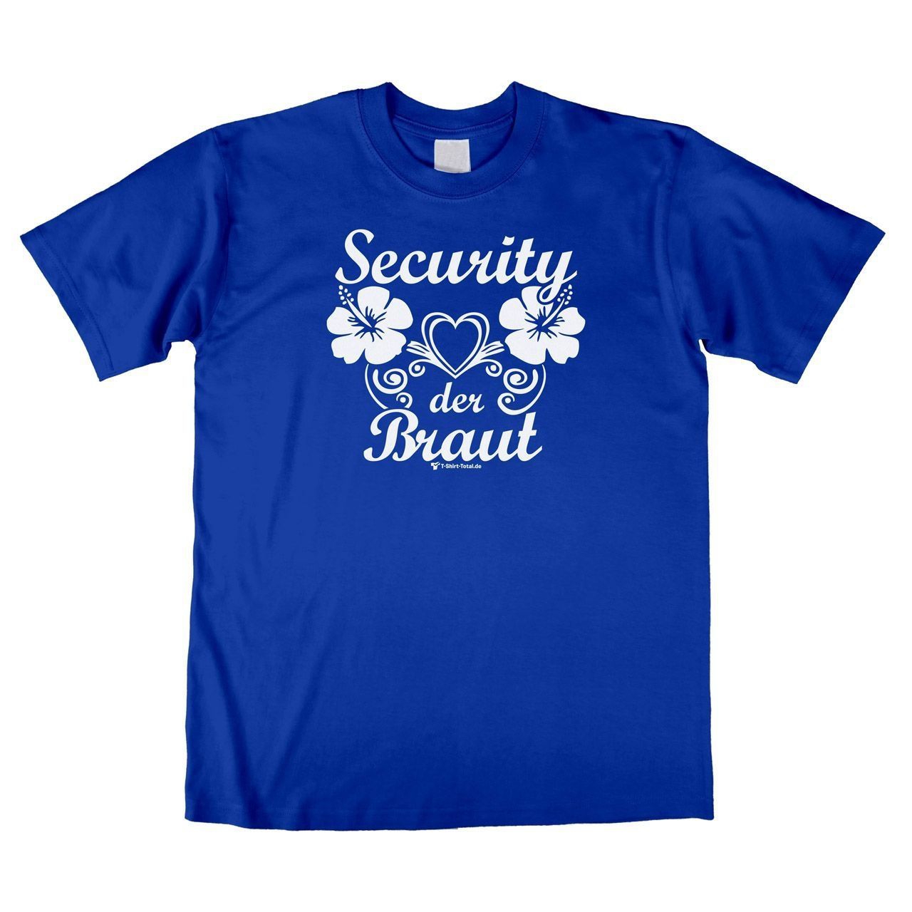 Security der Braut Unisex T-Shirt royal Medium