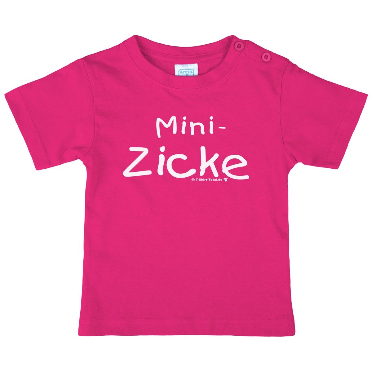 Mini Zicke Kinder T-Shirt pink 80 / 86