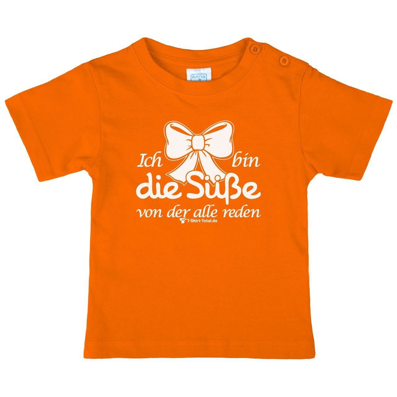 Die Süße Kinder T-Shirt orange 80 / 86