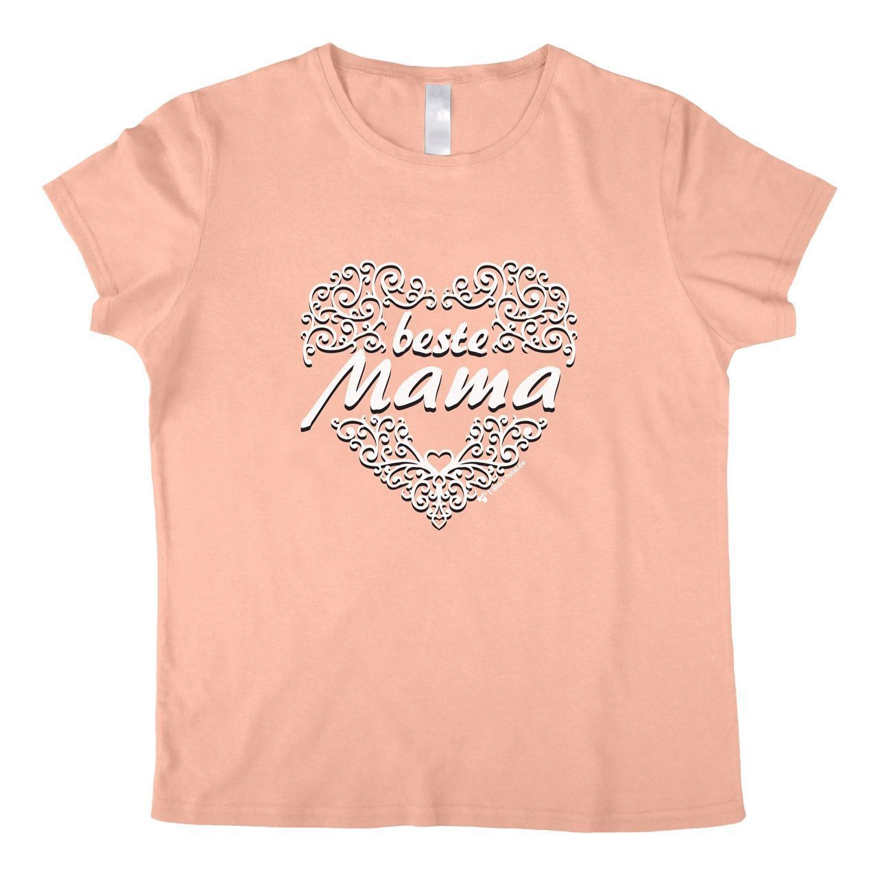 Beste Mama Woman T-Shirt rosa Medium