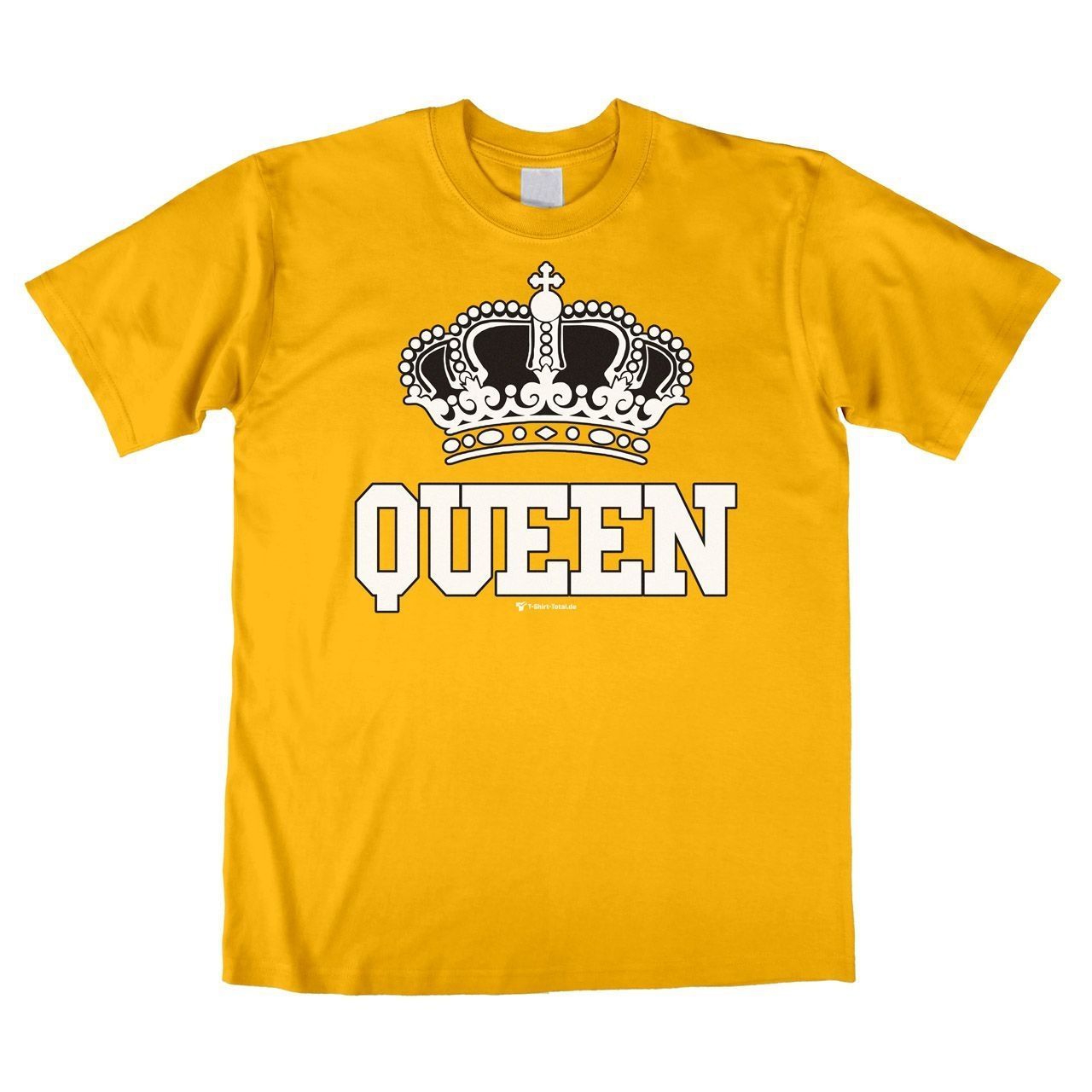 Queen Unisex T-Shirt gelb Medium
