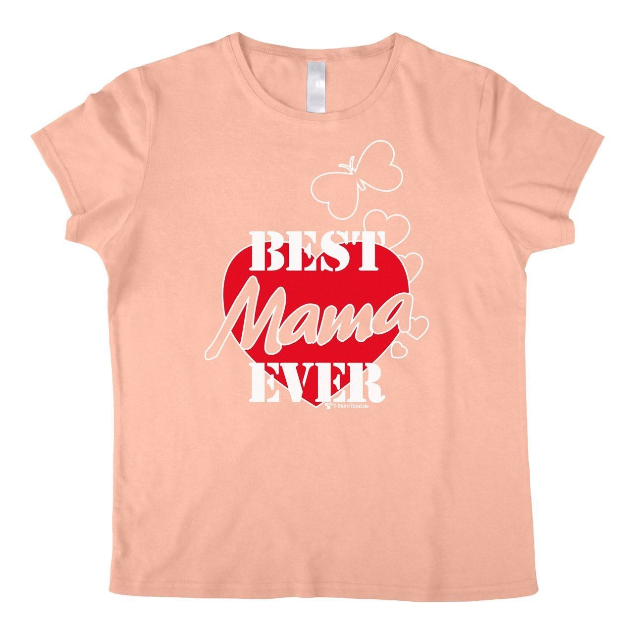 Best Mama ever Woman T-Shirt rosa Extra Large