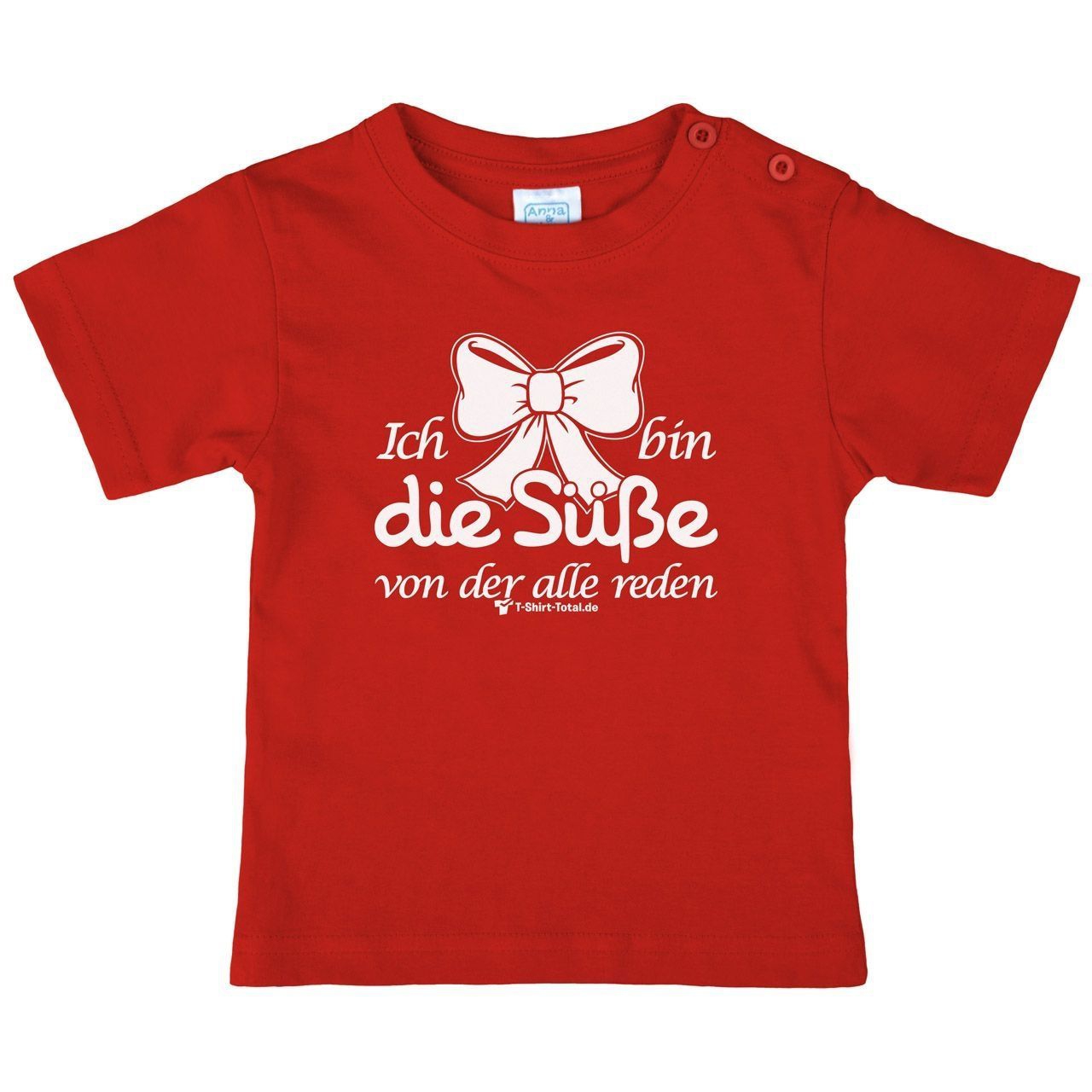 Die Süße Kinder T-Shirt rot 80 / 86