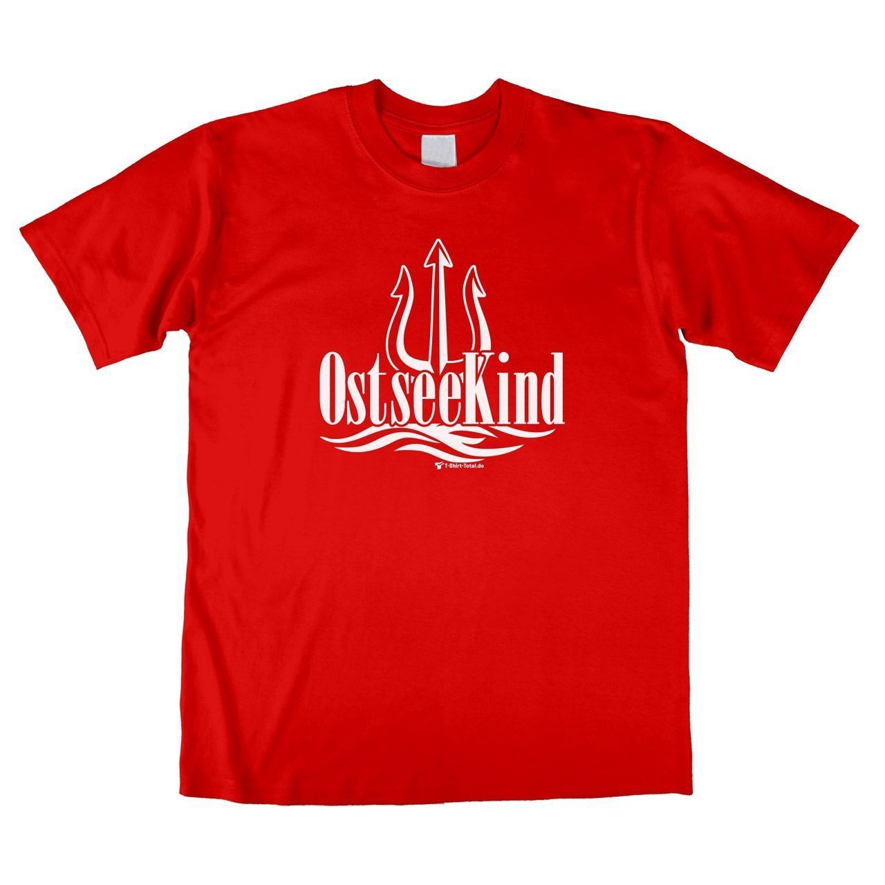 Ostsee Kind (für Erwachsene) Unisex T-Shirt rot Large
