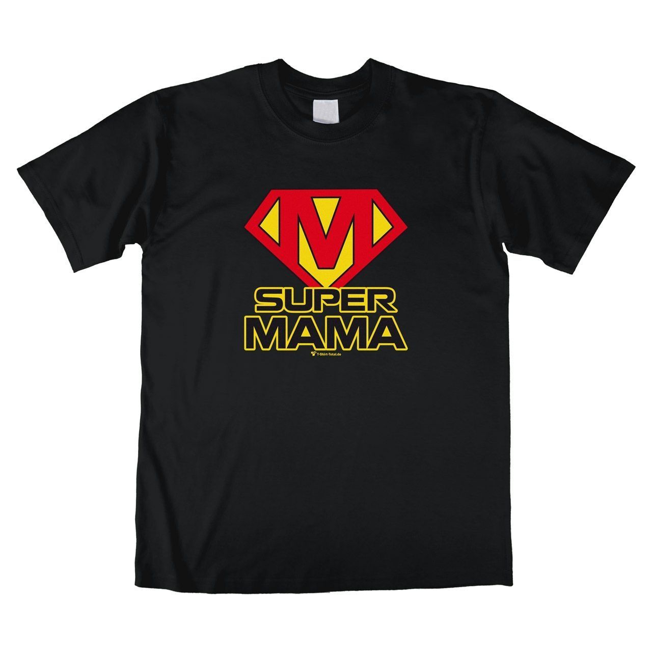Super Mama Unisex T-Shirt schwarz Small
