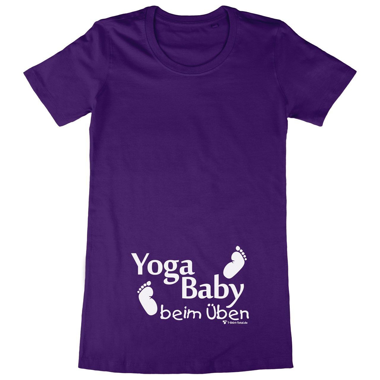 Yoga Baby Woman Long Shirt lila Extra Small
