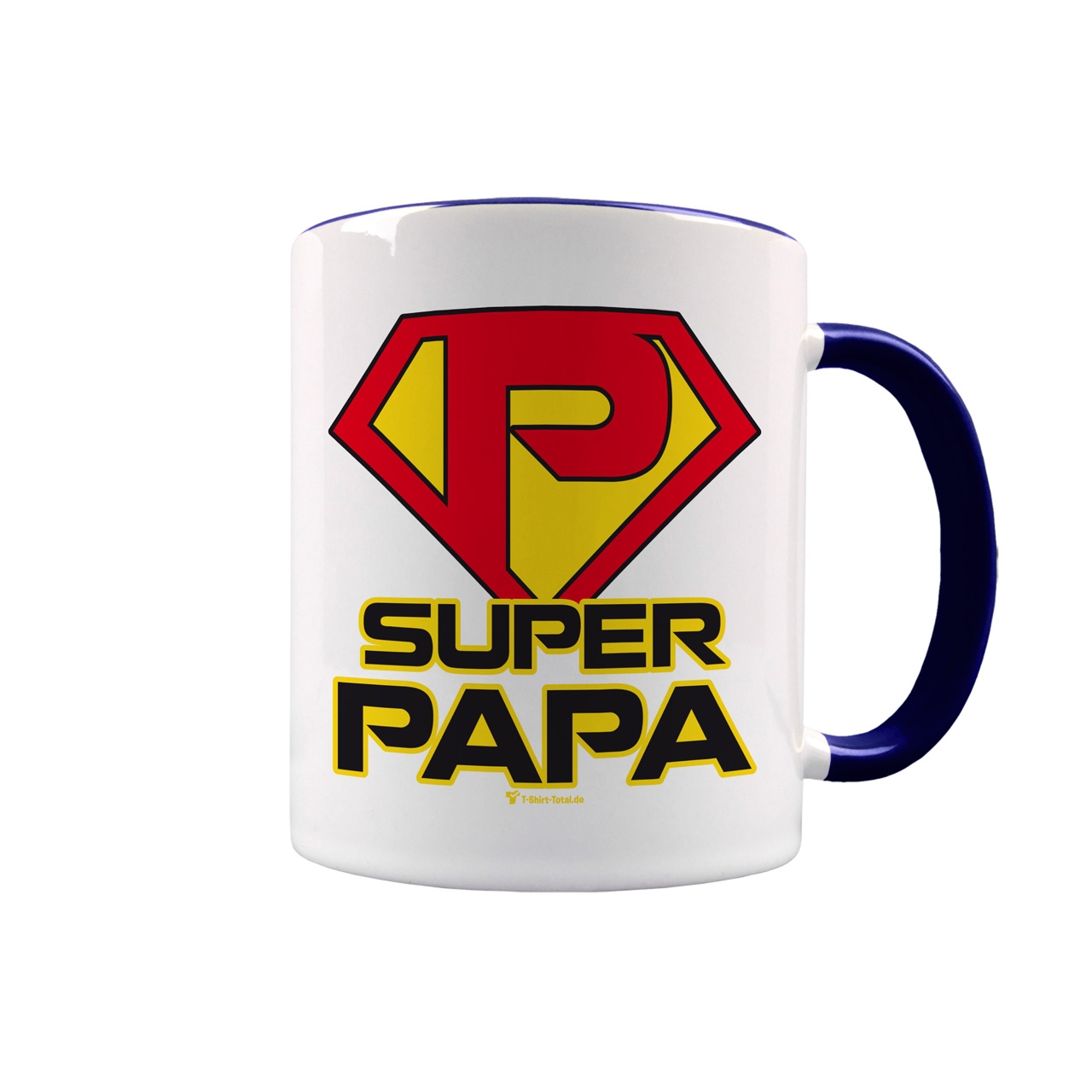 Super Papa Tasse navy / weiß