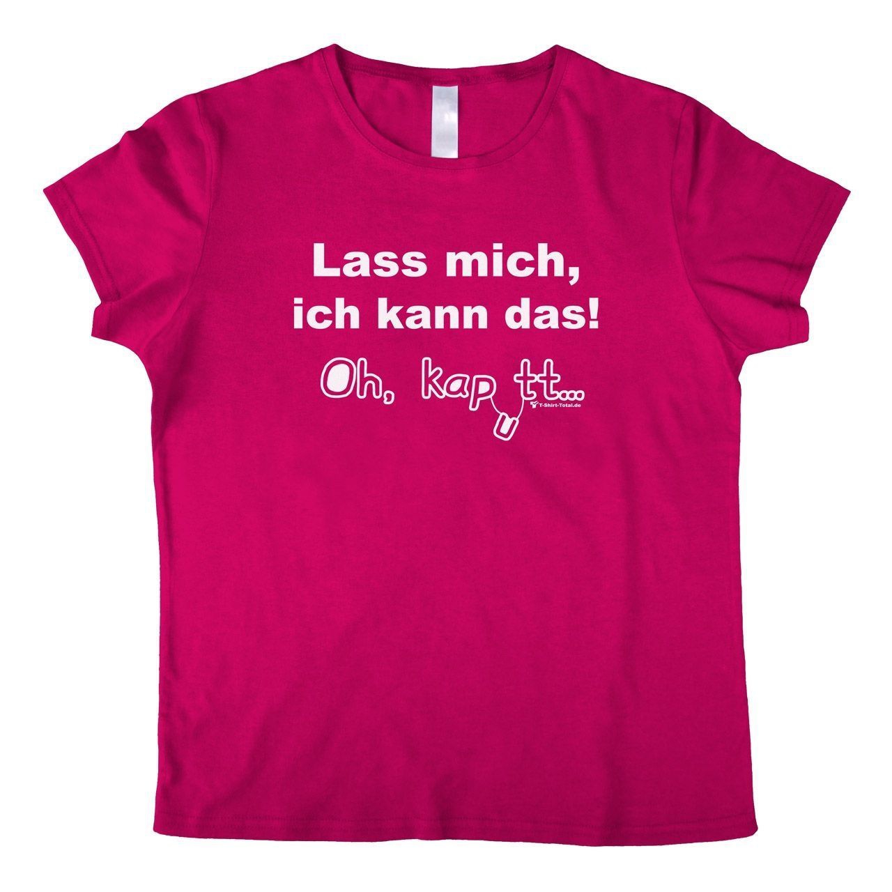 Oh kaputt Woman T-Shirt pink Small