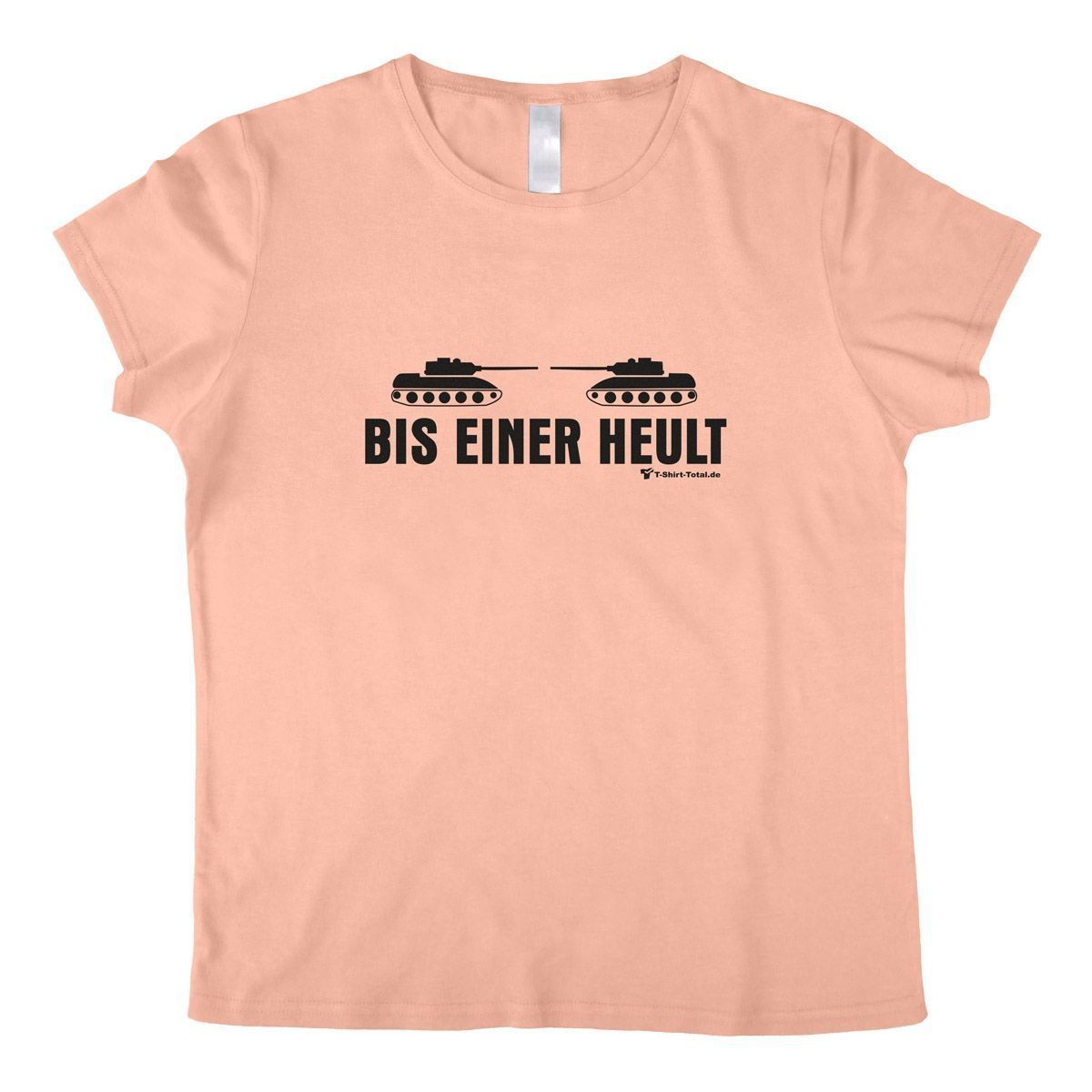 Bis einer heult Woman T-Shirt rosa Extra Large