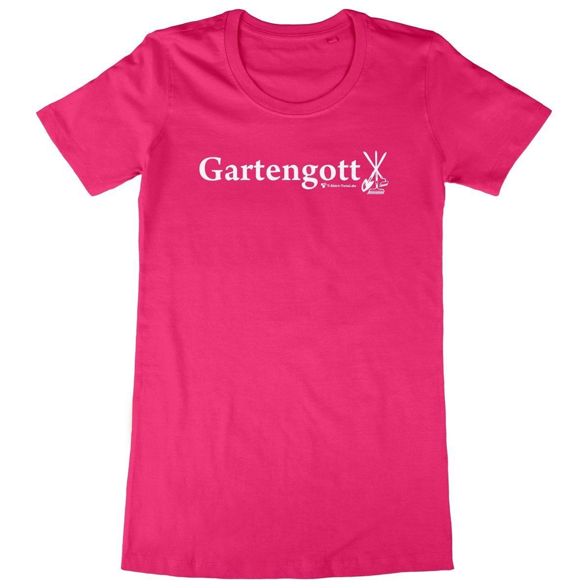 Gartengott Woman Long Shirt pink Medium