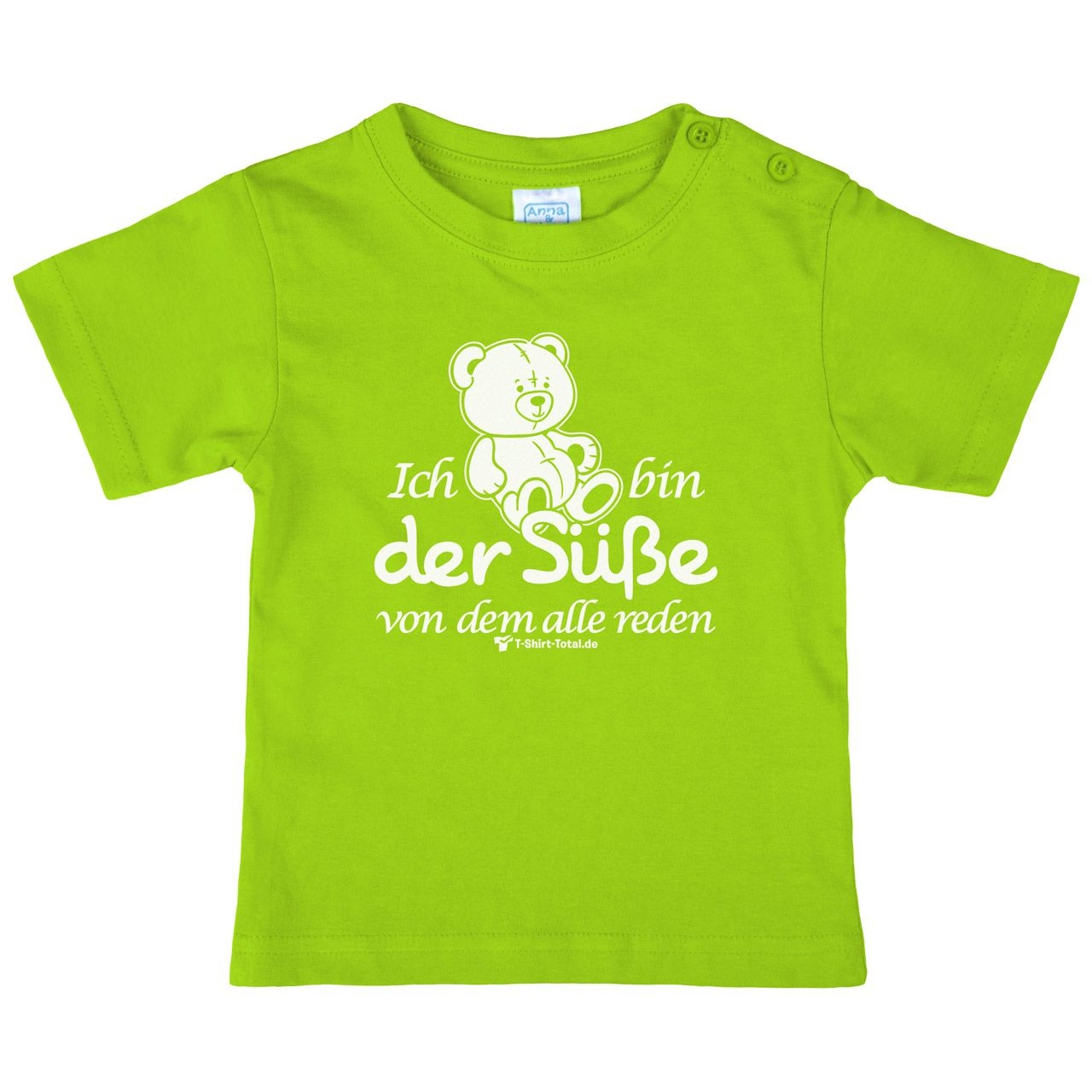 Der Süße Kinder T-Shirt hellgrün 56 / 62