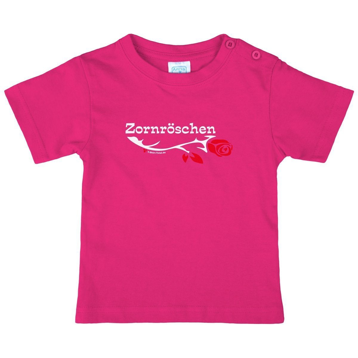 Zornröschen Kinder T-Shirt pink 80 / 86