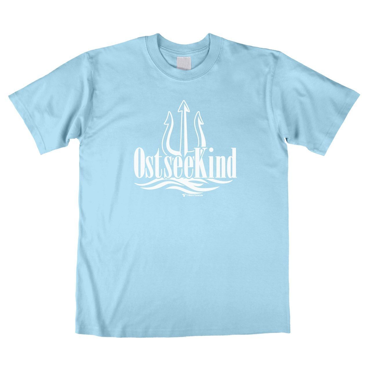 Ostsee Kind (für Erwachsene) Unisex T-Shirt hellblau Large