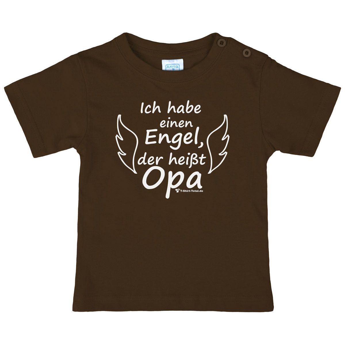 Engel Opa Kinder T-Shirt braun 56 / 62