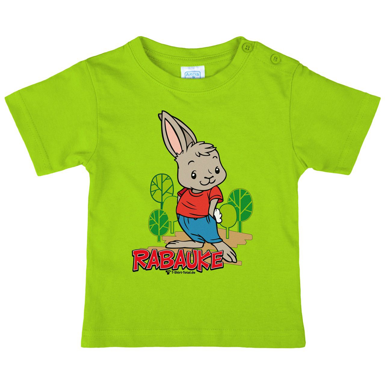 Rabauke Kinder T-Shirt hellgrün 110 / 116