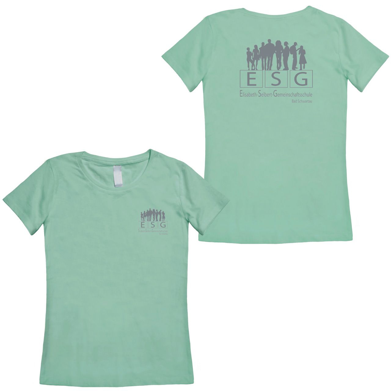 ESG Woman T-Shirt mint Extra Small