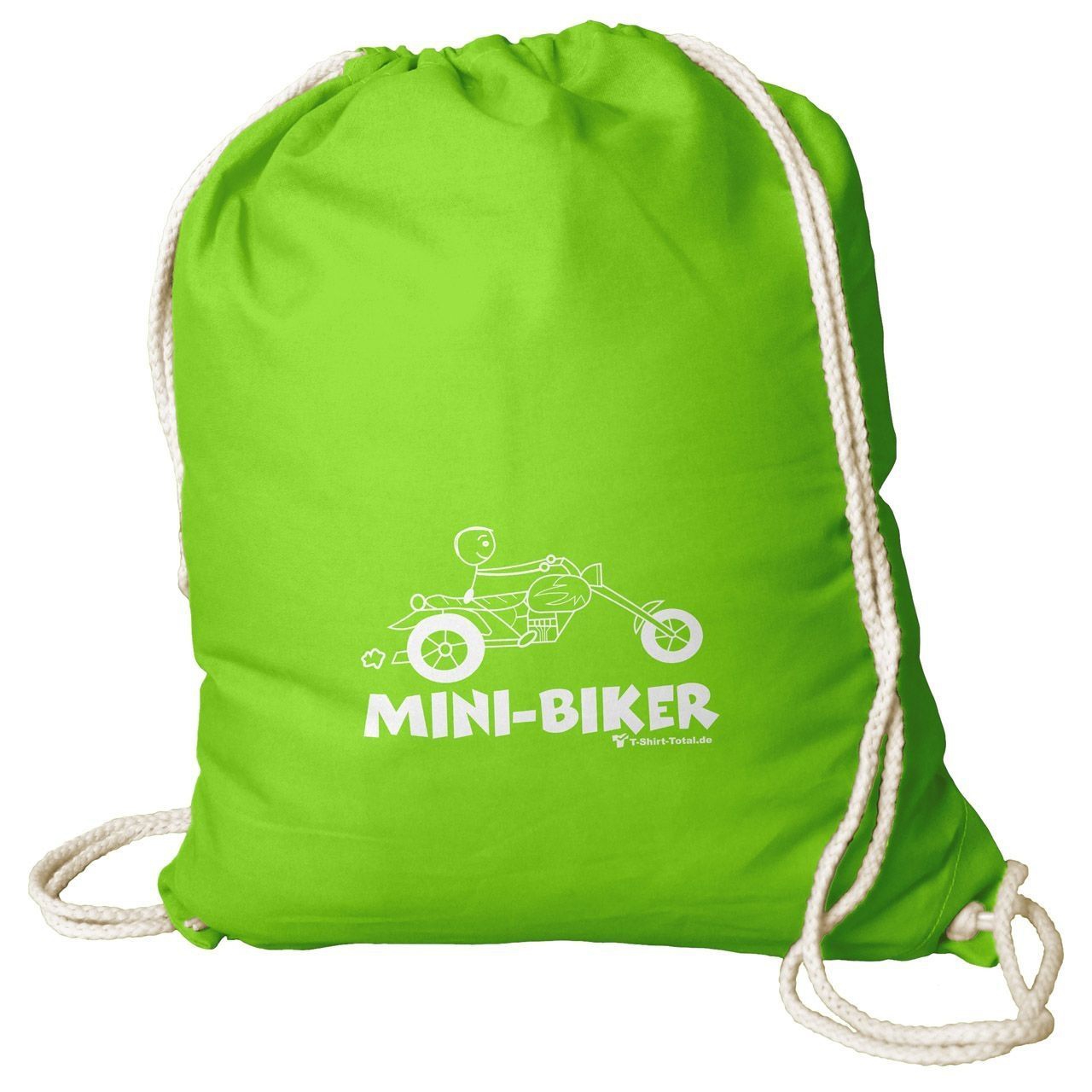 Mini Biker Rucksack Beutel hellgrün