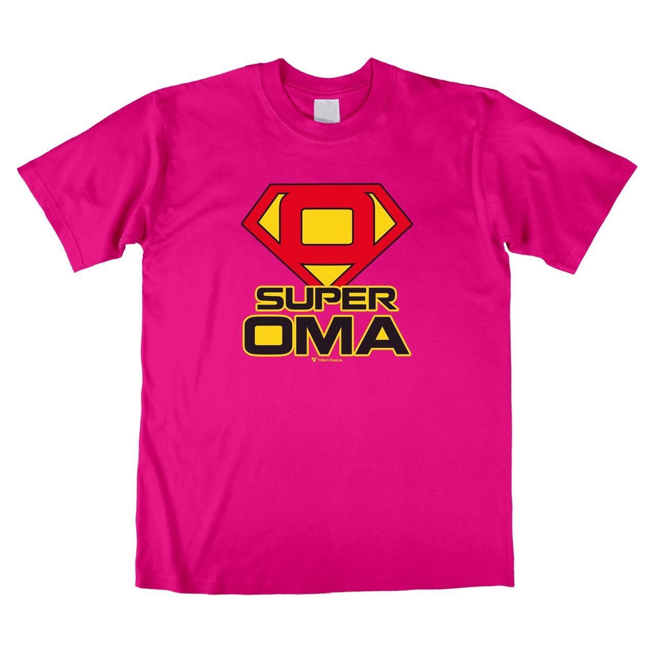 Super Oma Unisex T-Shirt pink Medium