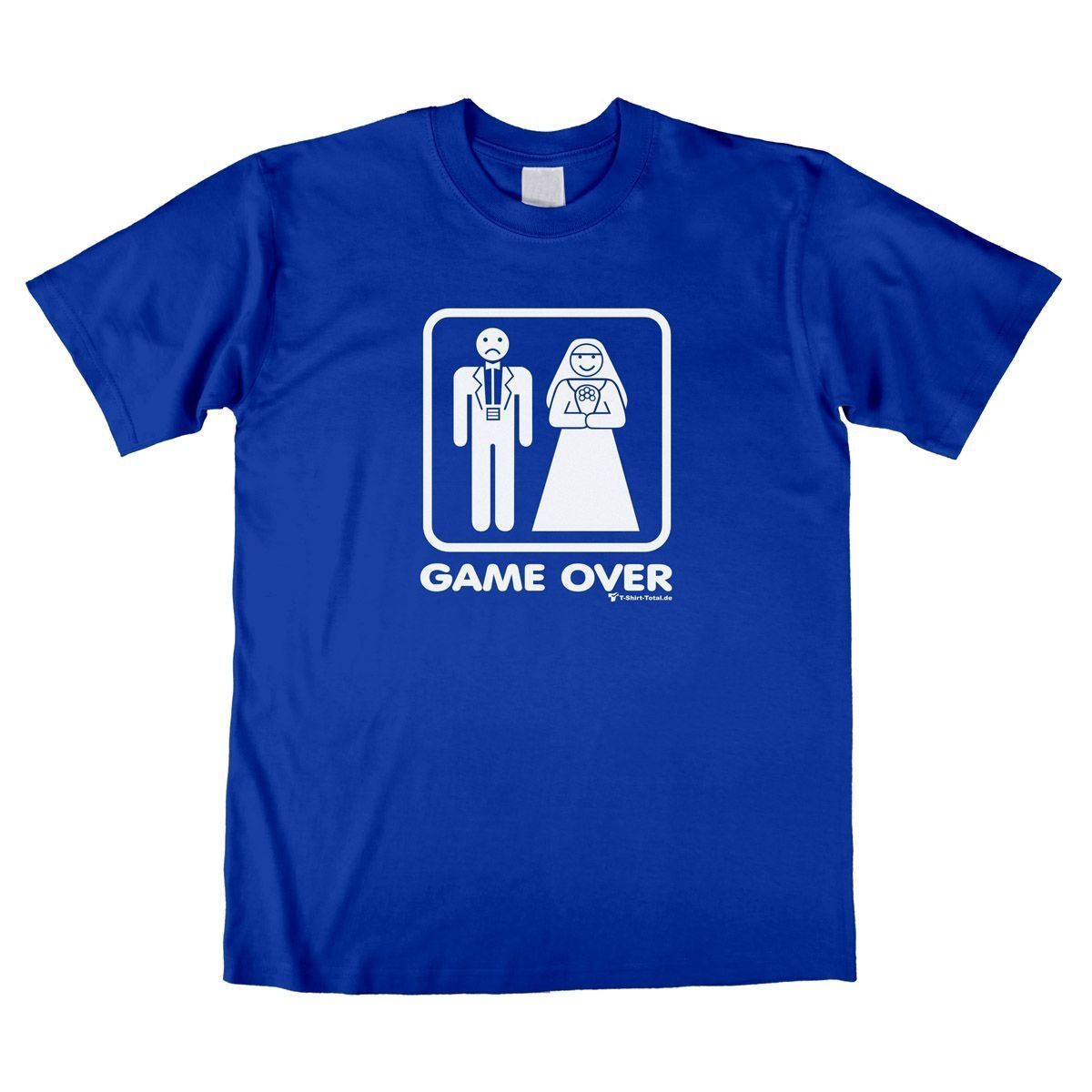 Game Over Unisex T-Shirt royal Large