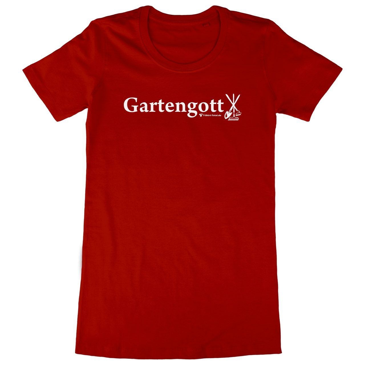 Gartengott Woman Long Shirt rot Large