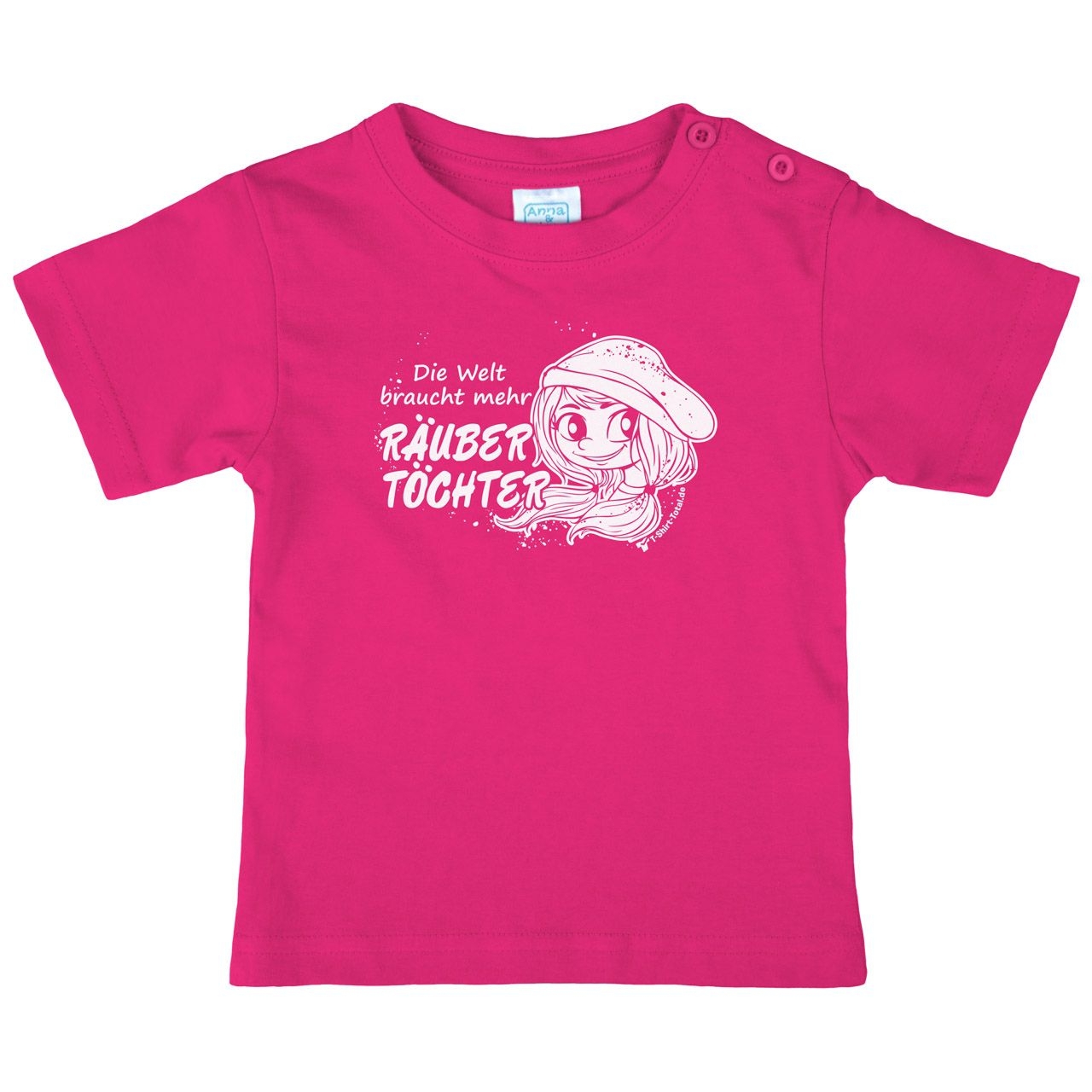 Räubertöchter Kinder T-Shirt pink 110 / 116
