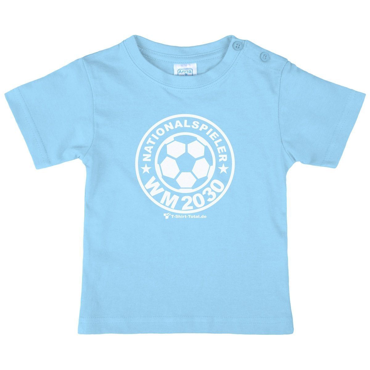 Nationalspieler 2042 Kinder T-Shirt hellblau 104