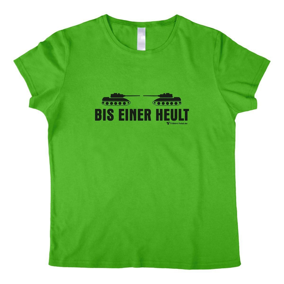 Bis einer heult Woman T-Shirt grün Extra Large