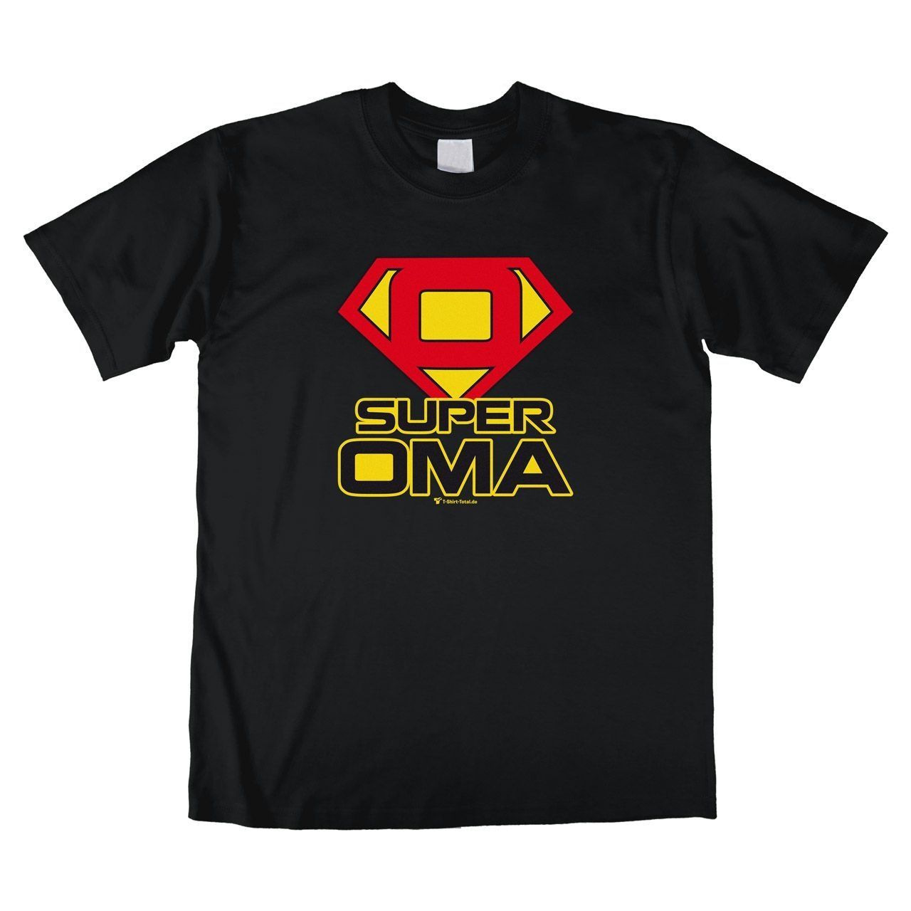 Super Oma Unisex T-Shirt schwarz Medium
