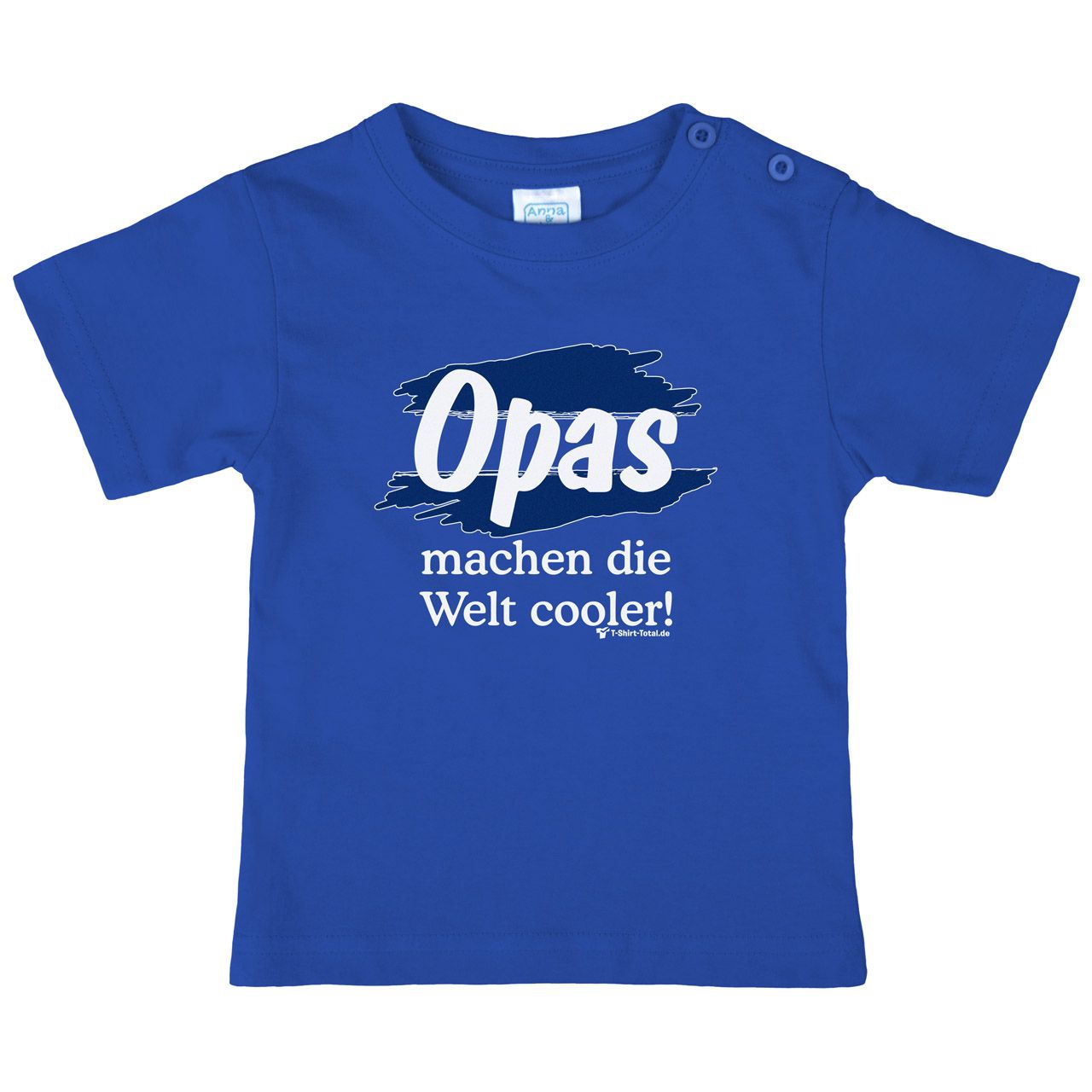 Welt cooler Opa Kinder T-Shirt royal 92