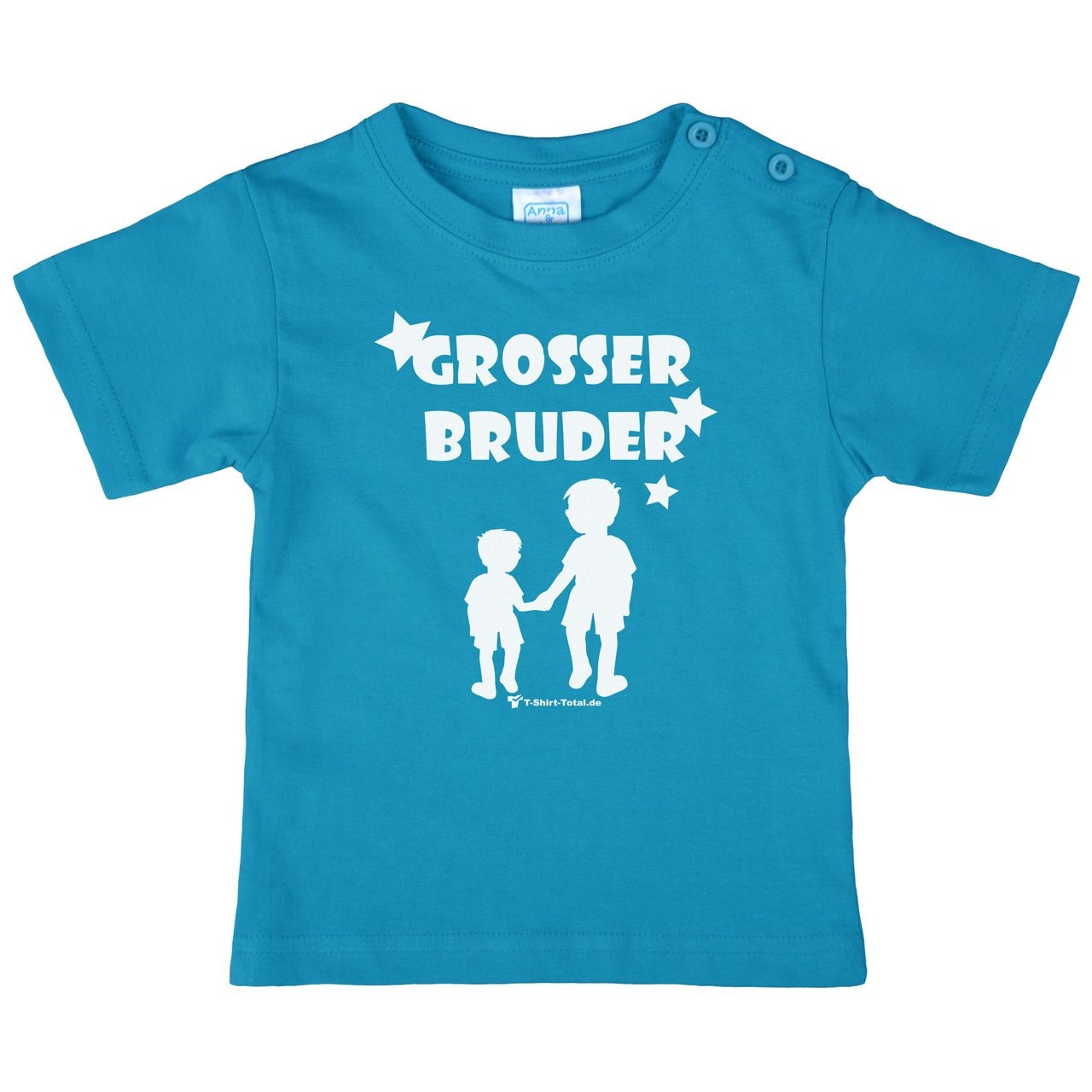 Großer Bruder JJ Kinder T-Shirt türkis 122 / 128