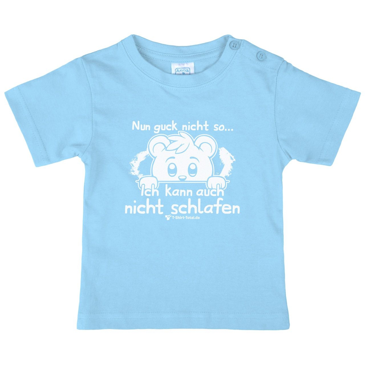 Guck nicht so Kinder T-Shirt hellblau 68 / 74