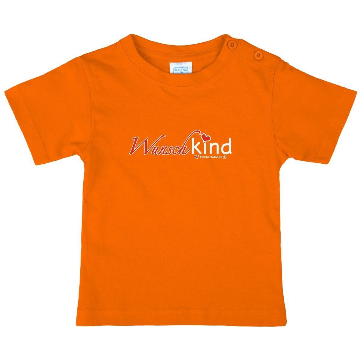 Wunschkind Kinder T-Shirt orange 56 / 62