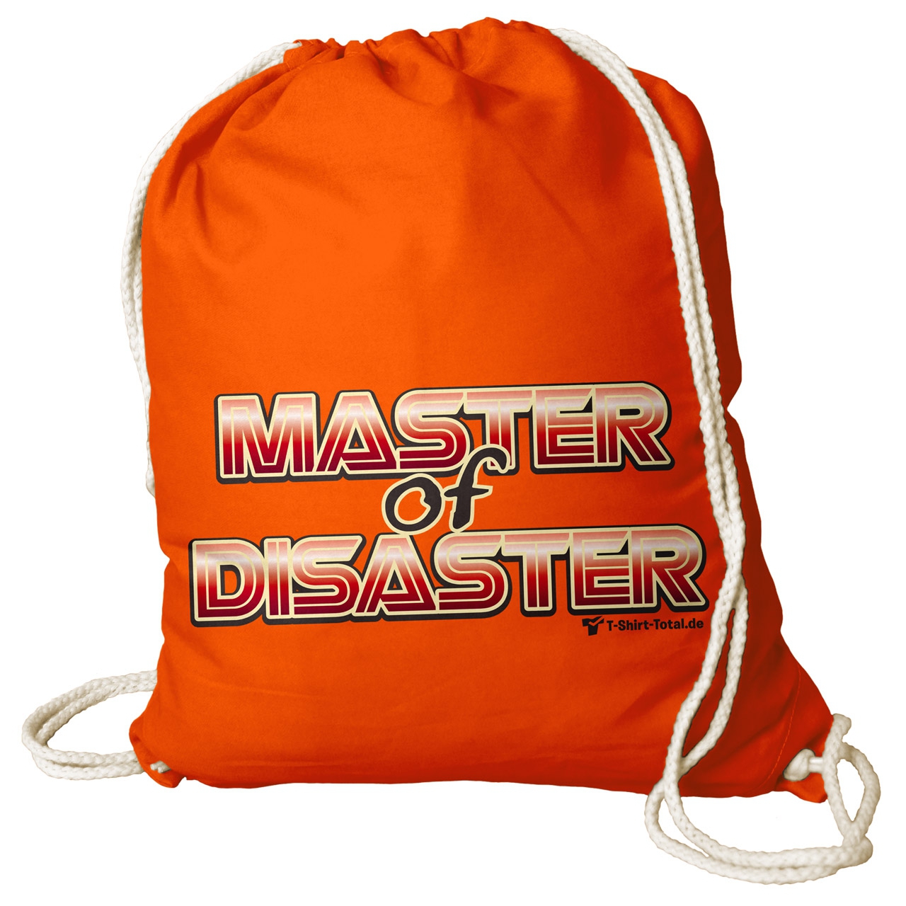 Master of Disaster Rucksack Beutel orange