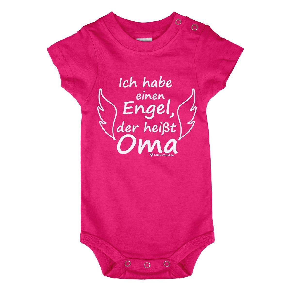 Engel Oma Baby Body Kurzarm pink 56 / 62