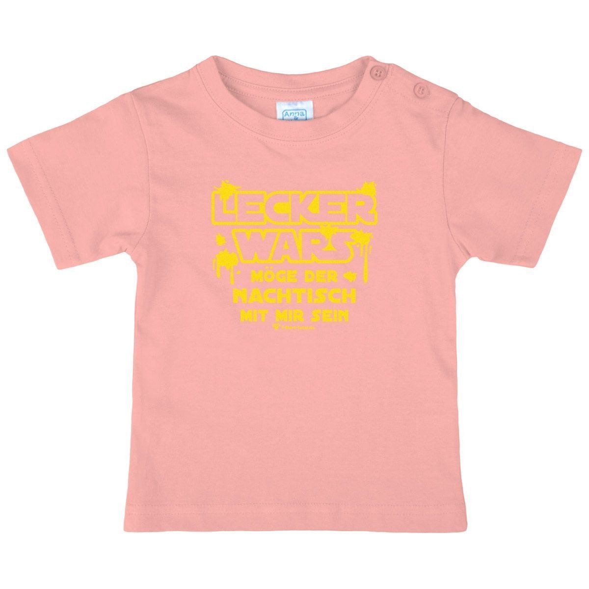 Lecker wars Kinder T-Shirt rosa 68 / 74
