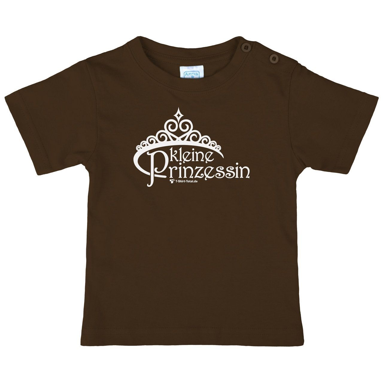 Kleine Prinzessin Kinder T-Shirt braun 92