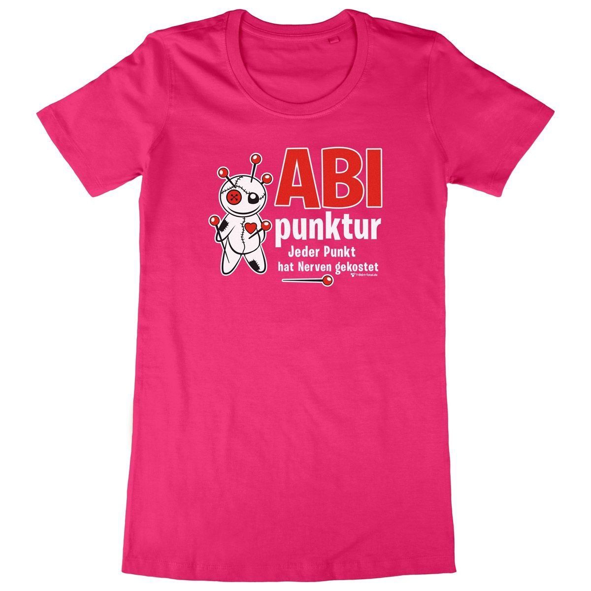 ABIpunktur Woman Long Shirt pink Medium