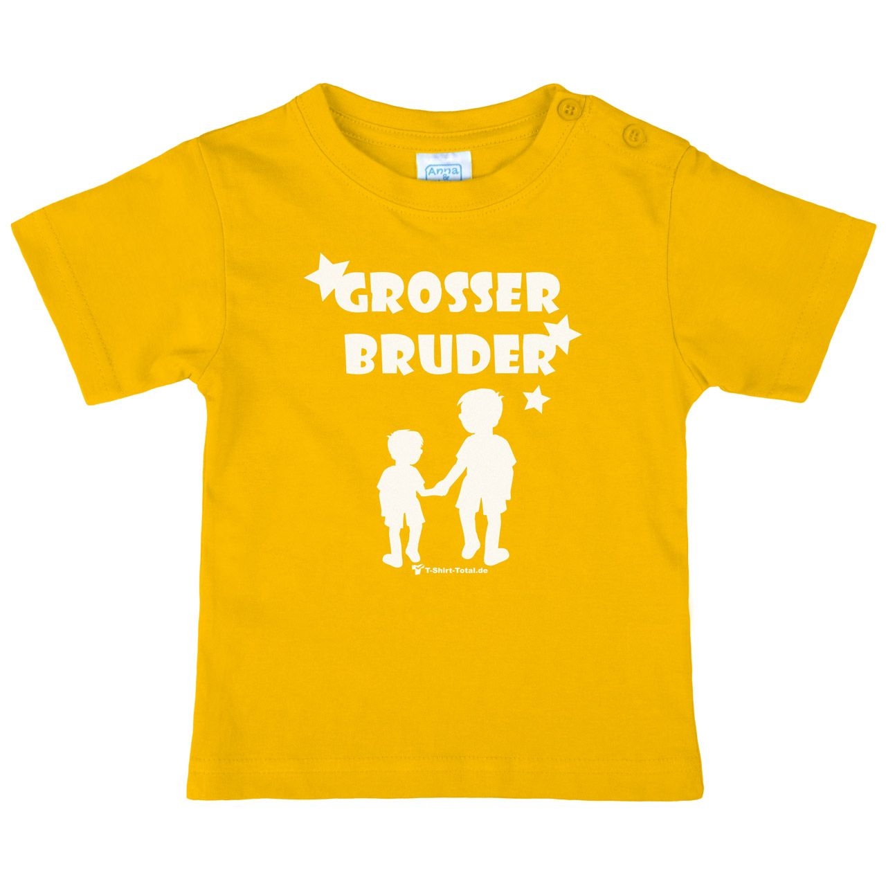 Großer Bruder JJ Kinder T-Shirt gelb 122 / 128