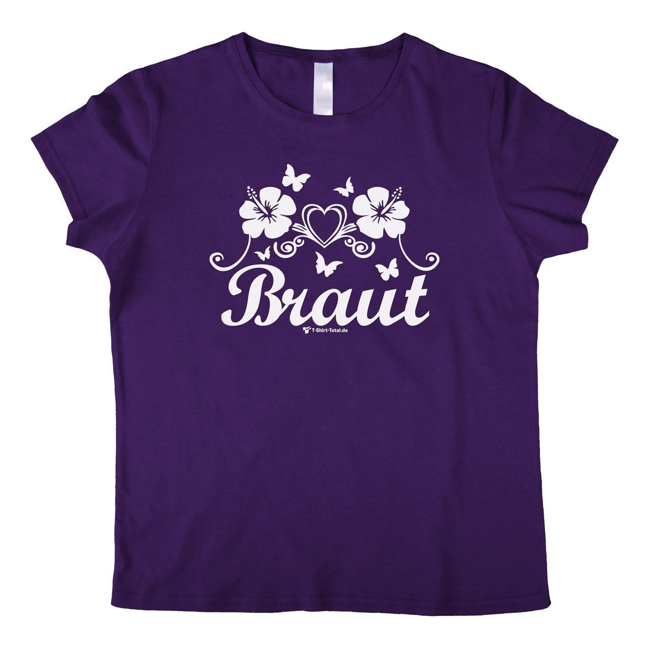 Die Braut Woman T-Shirt lila Extra Large