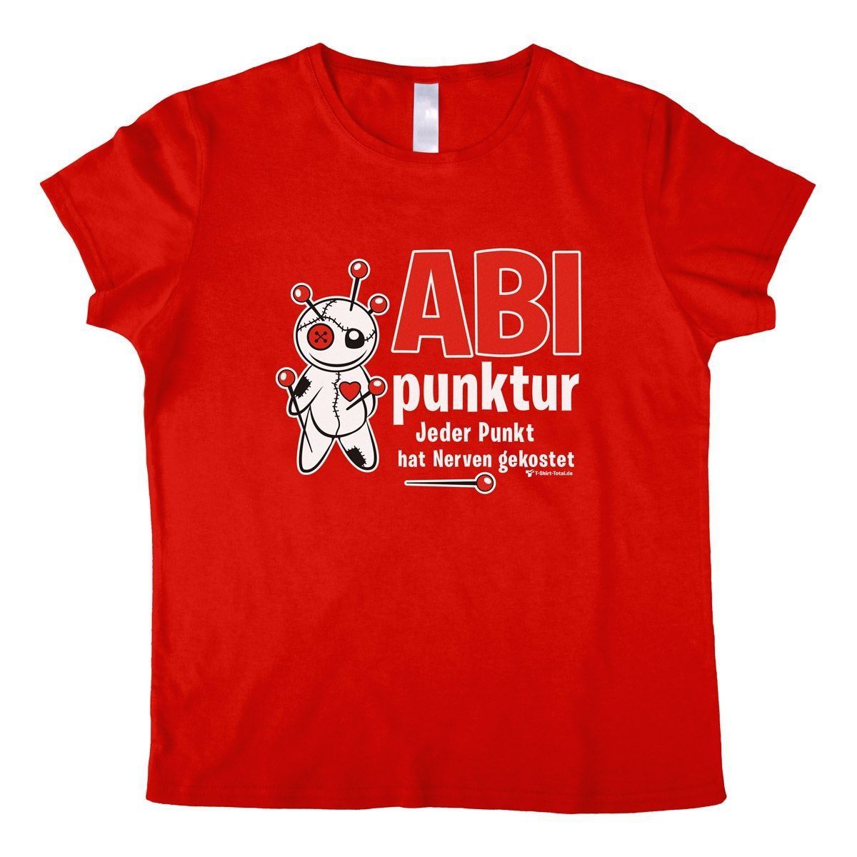 ABIpunktur Woman T-Shirt rot Medium