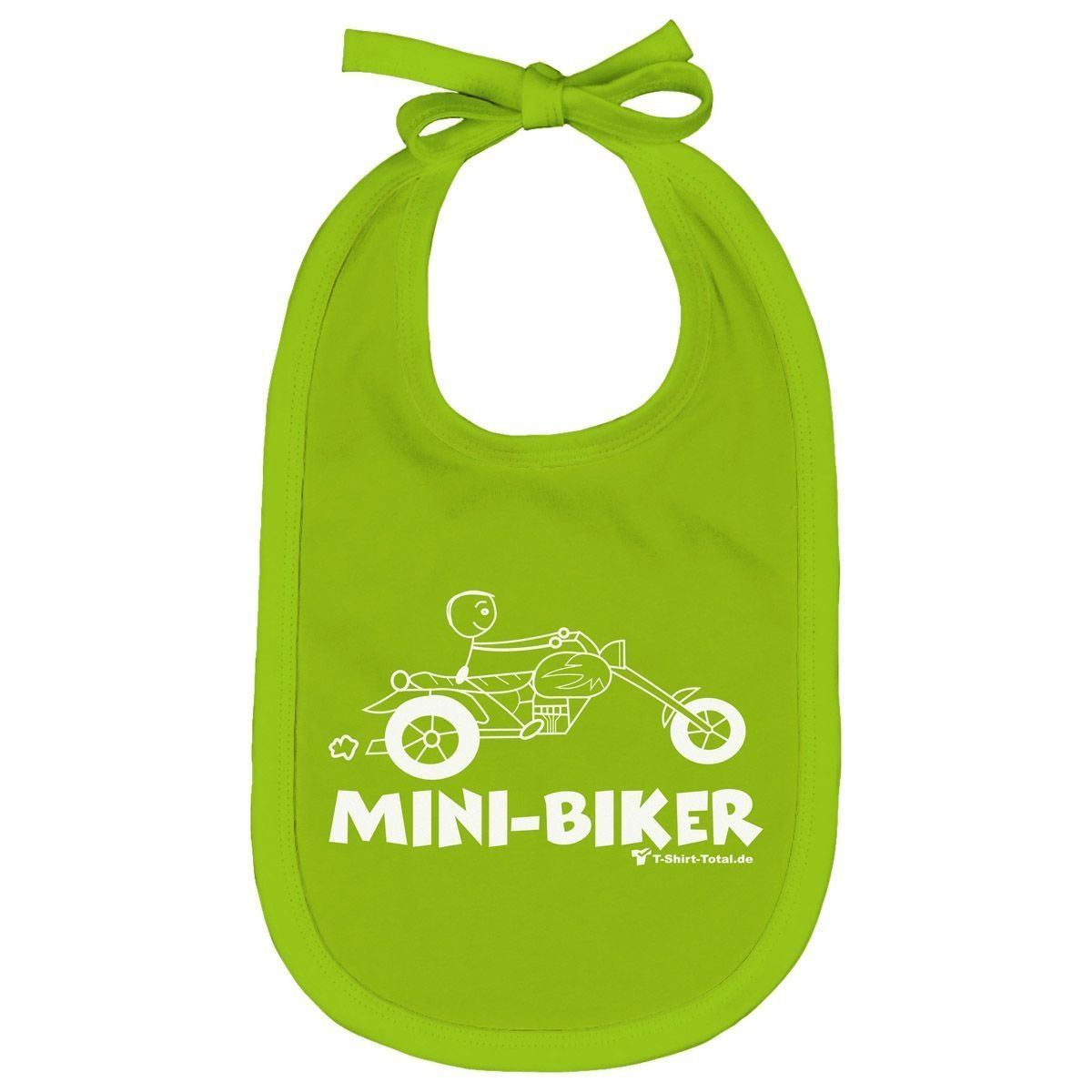 Mini Biker Lätzchen hellgrün