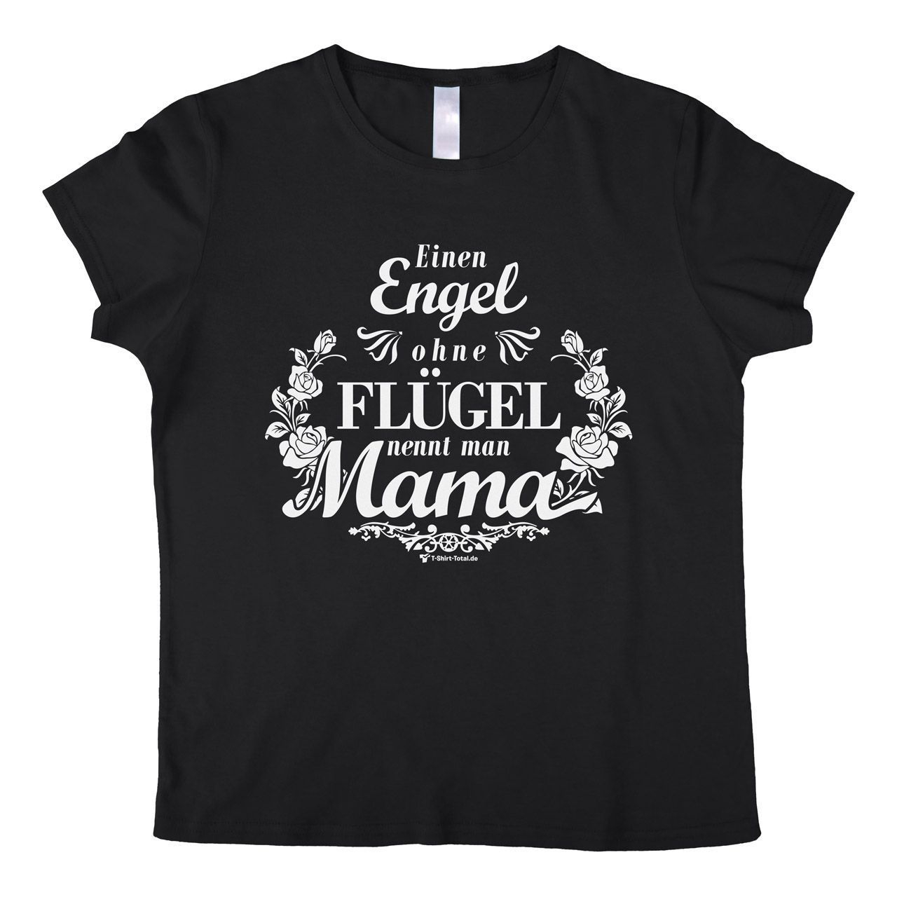 Mama ohne Flügel Woman T-Shirt schwarz Small