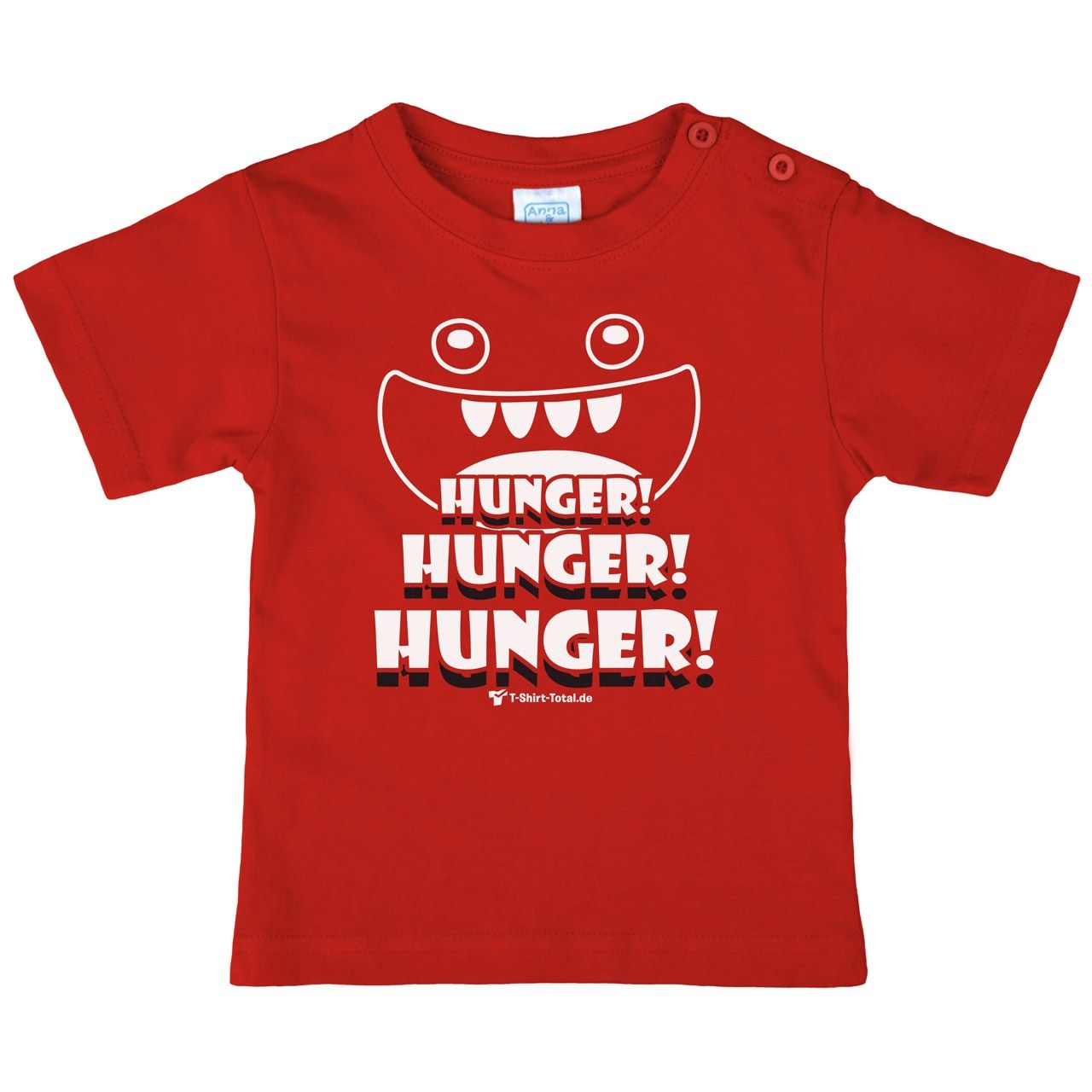 Hunger Kinder T-Shirt rot 68 / 74
