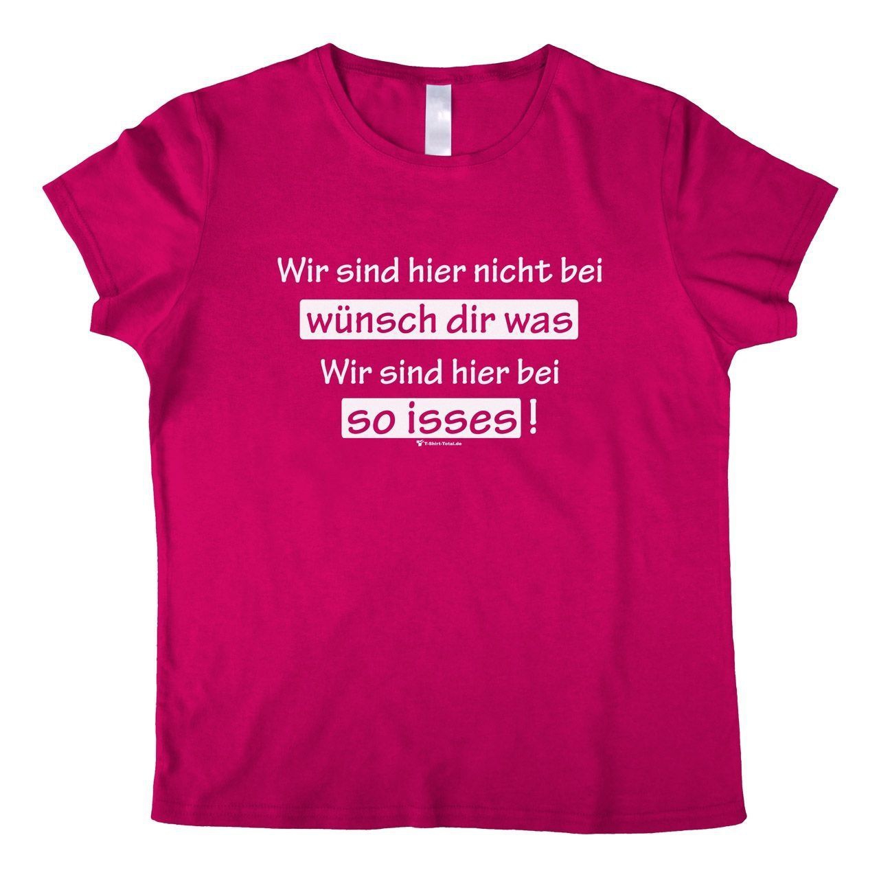 So isses Woman T-Shirt pink Extra Large