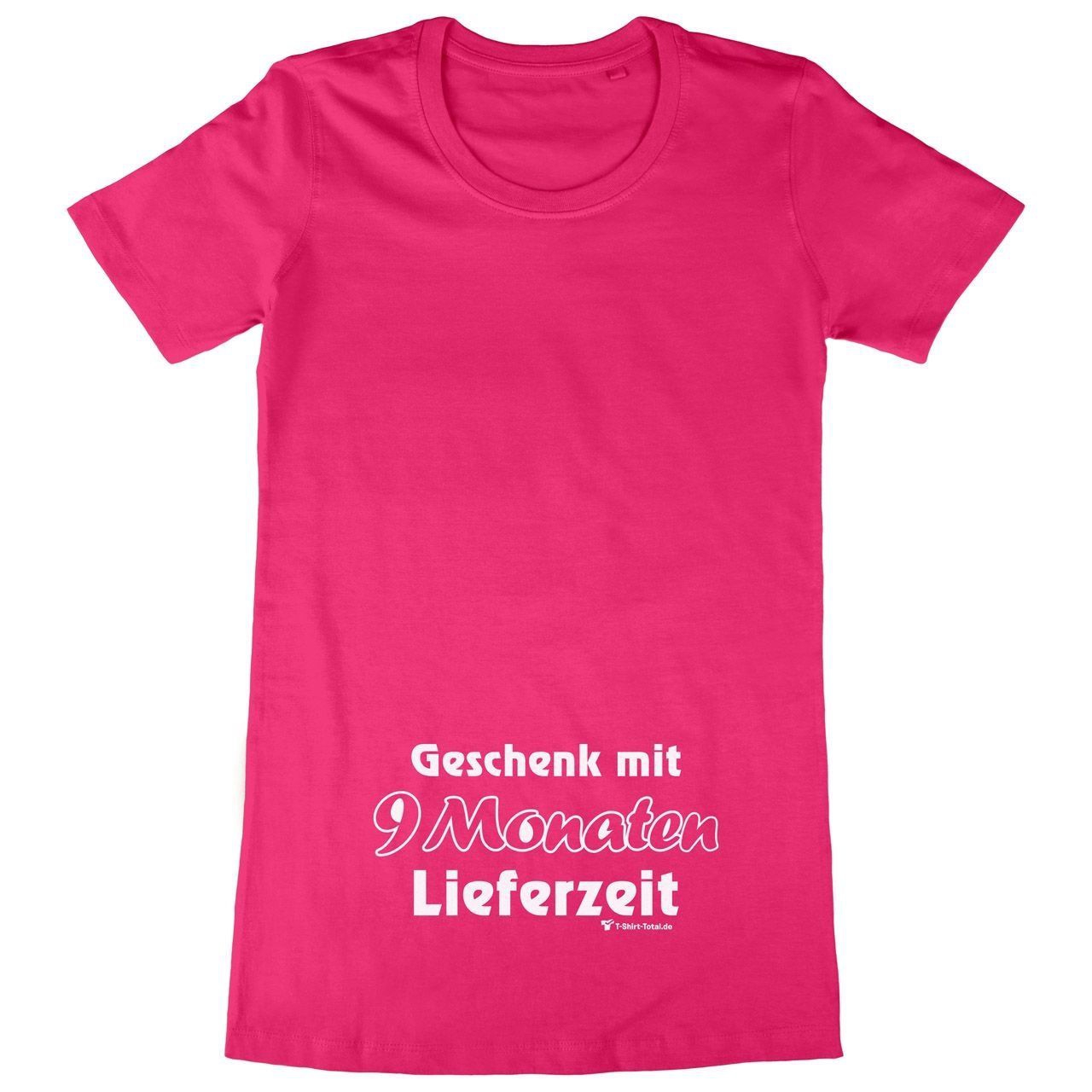9 Monate Lieferzeit Woman Long Shirt pink Extra Large