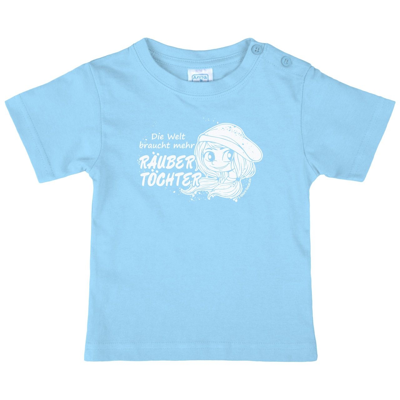 Räubertöchter Kinder T-Shirt hellblau 110 / 116