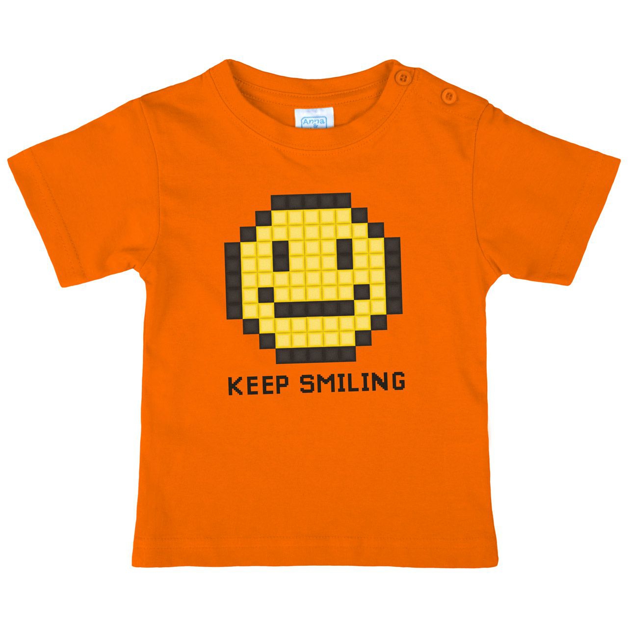 Keep smiling Kinder T-Shirt orange 56 / 62