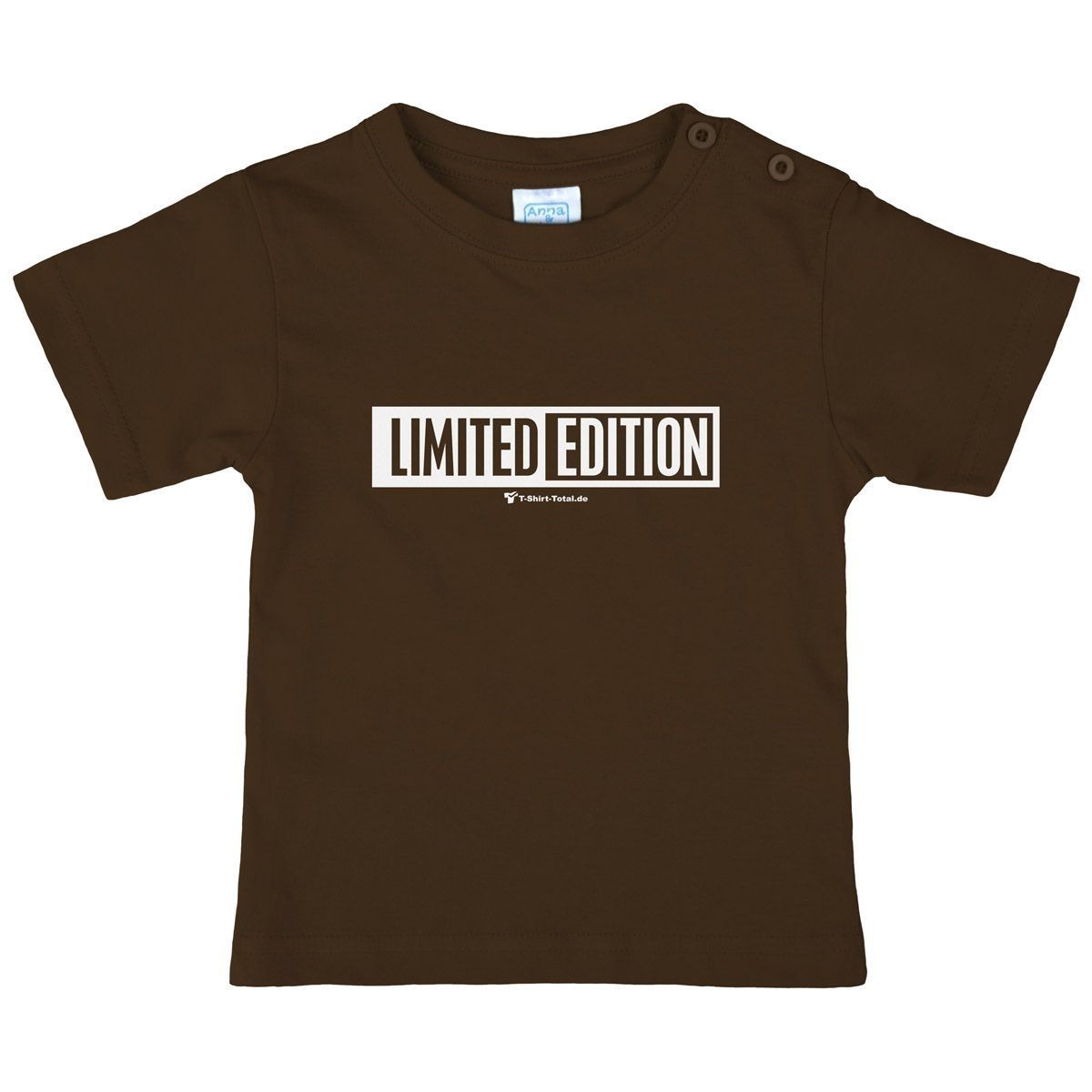 Limited Edition Kinder T-Shirt braun 80 / 86